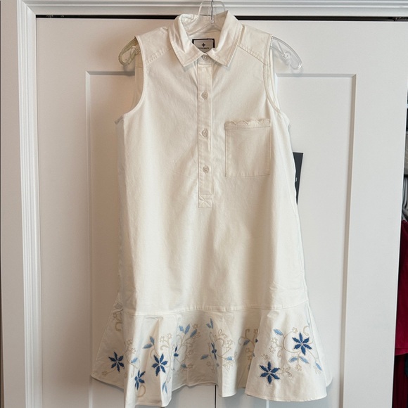 Tuckernuck Embroidery Sleeveless Callahan Dress - Picture 3 of 8